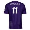 Original Fußballtrikot Real Madrid Rodrygo 11 4.trikot 2023-24 Für Herren